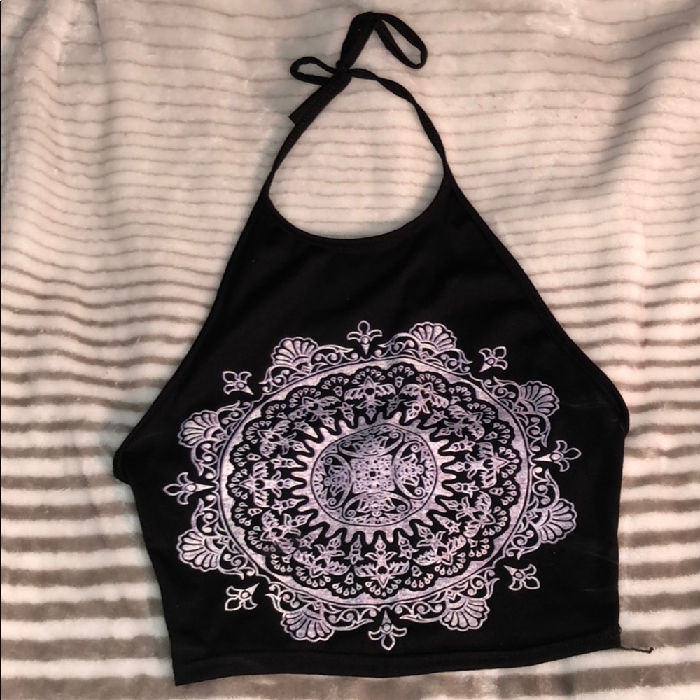 Boho halter top